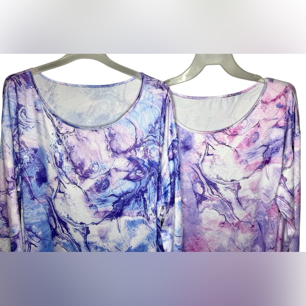 Set of 2 nightgowns housedress mumu  1X 2X 3X